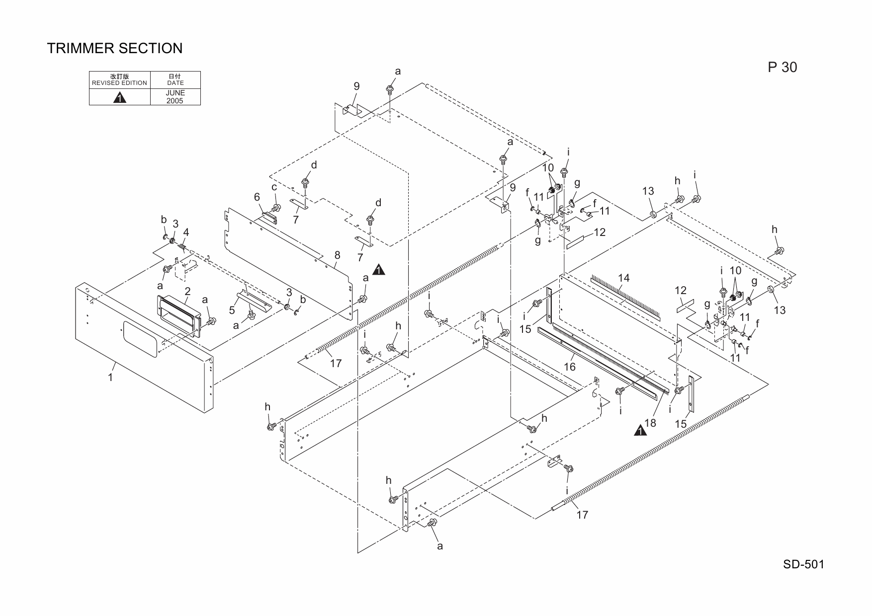 Konica-Minolta Options SD-501 15AN Parts Manual-4